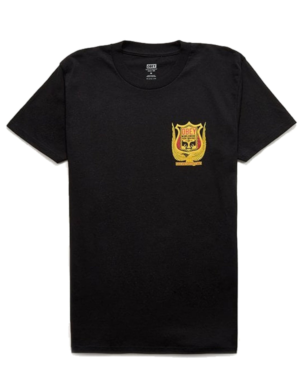 Eagle & Badge T-Shirt - Black