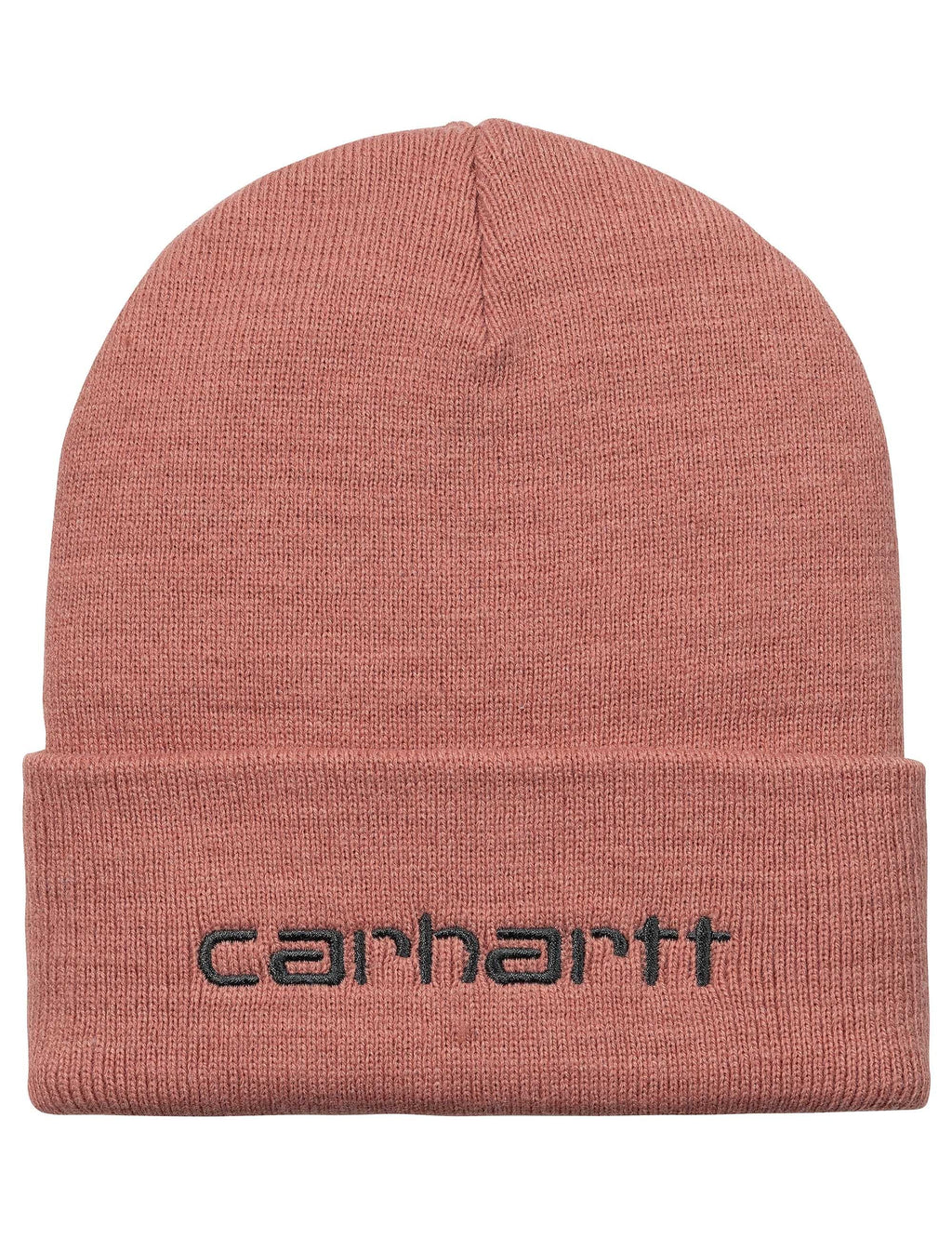 Script Beanie Hat - Misty Blush/Vulcan