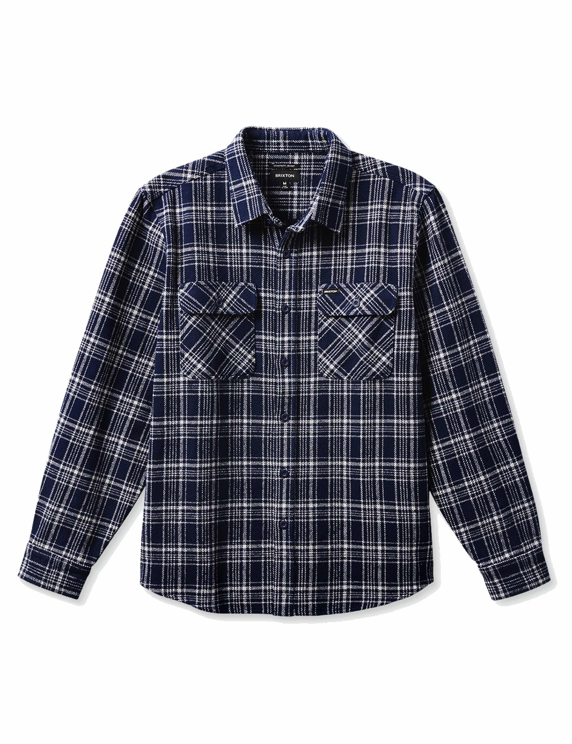 Bowery Heavy Weight Shirt - Navy/Grey