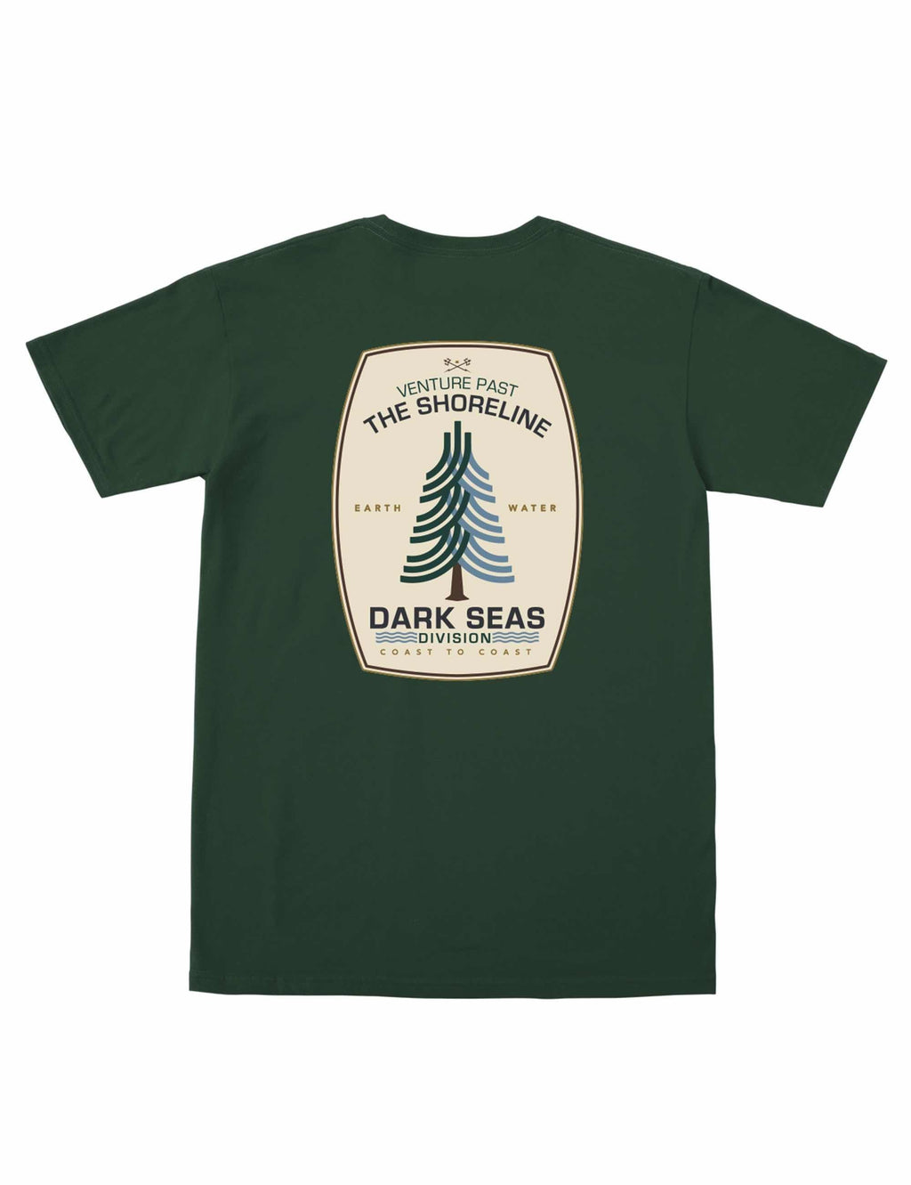 Big Sur Organic T-Shirt - Bistro Green