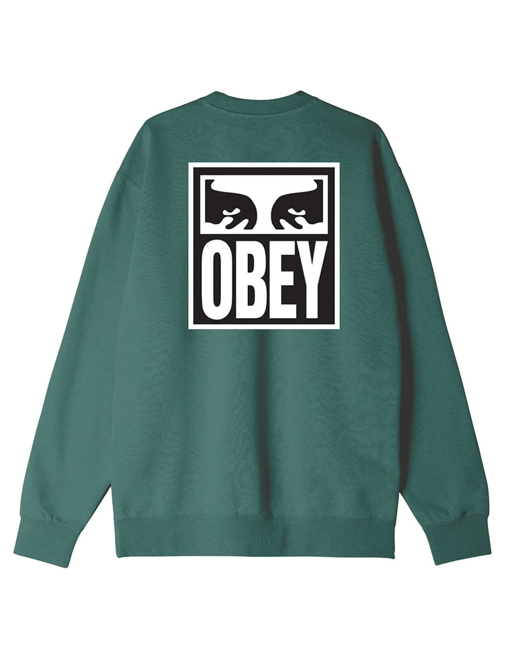 Eyes Icon Crew Sweat - Dark Cedar
