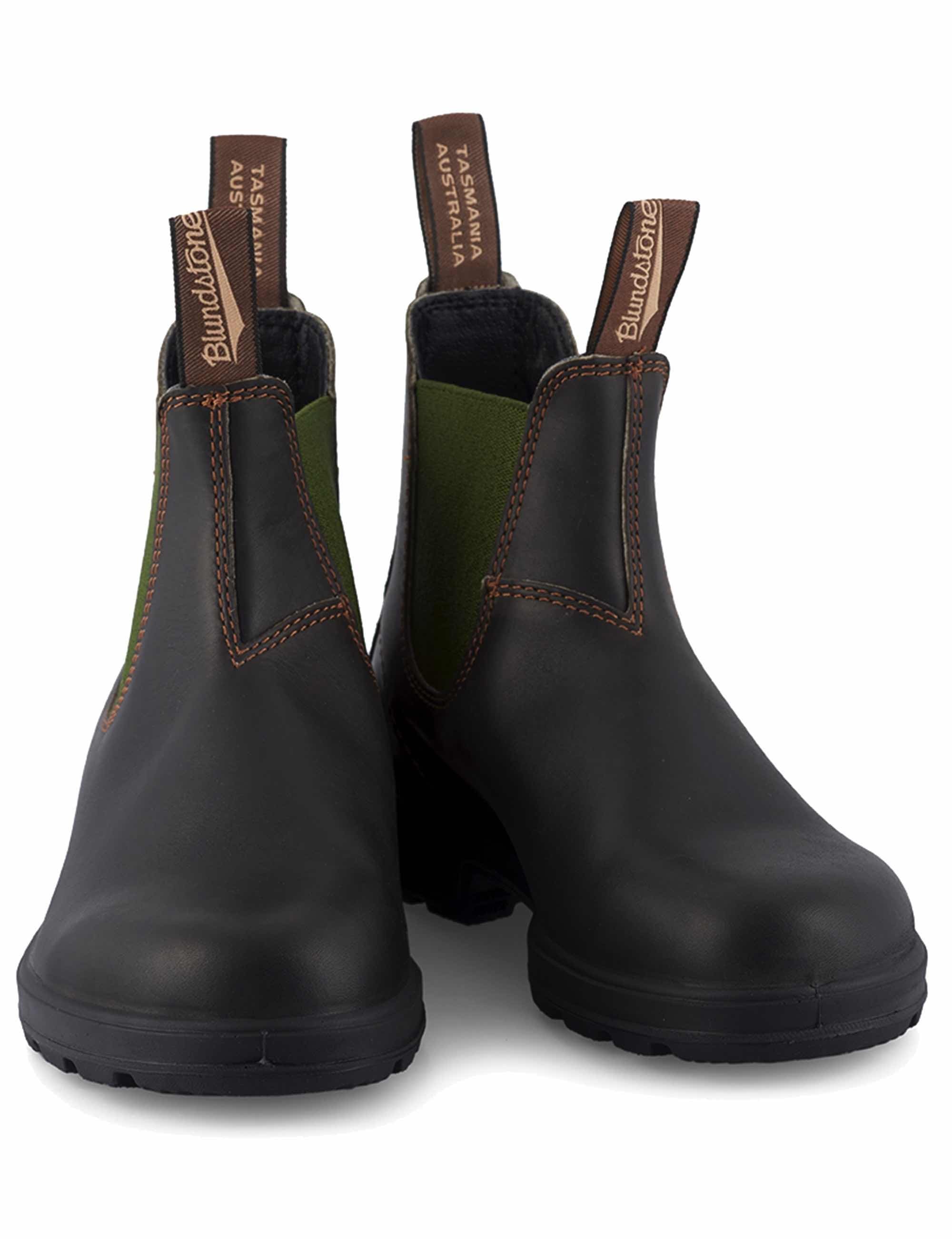 519 Classics Leather Chelsea Boots - Brown/Olive