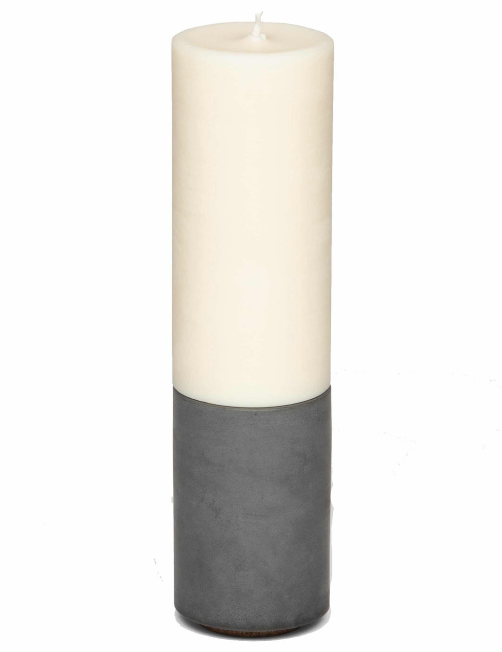 Slim Candle - Grey/Amber
