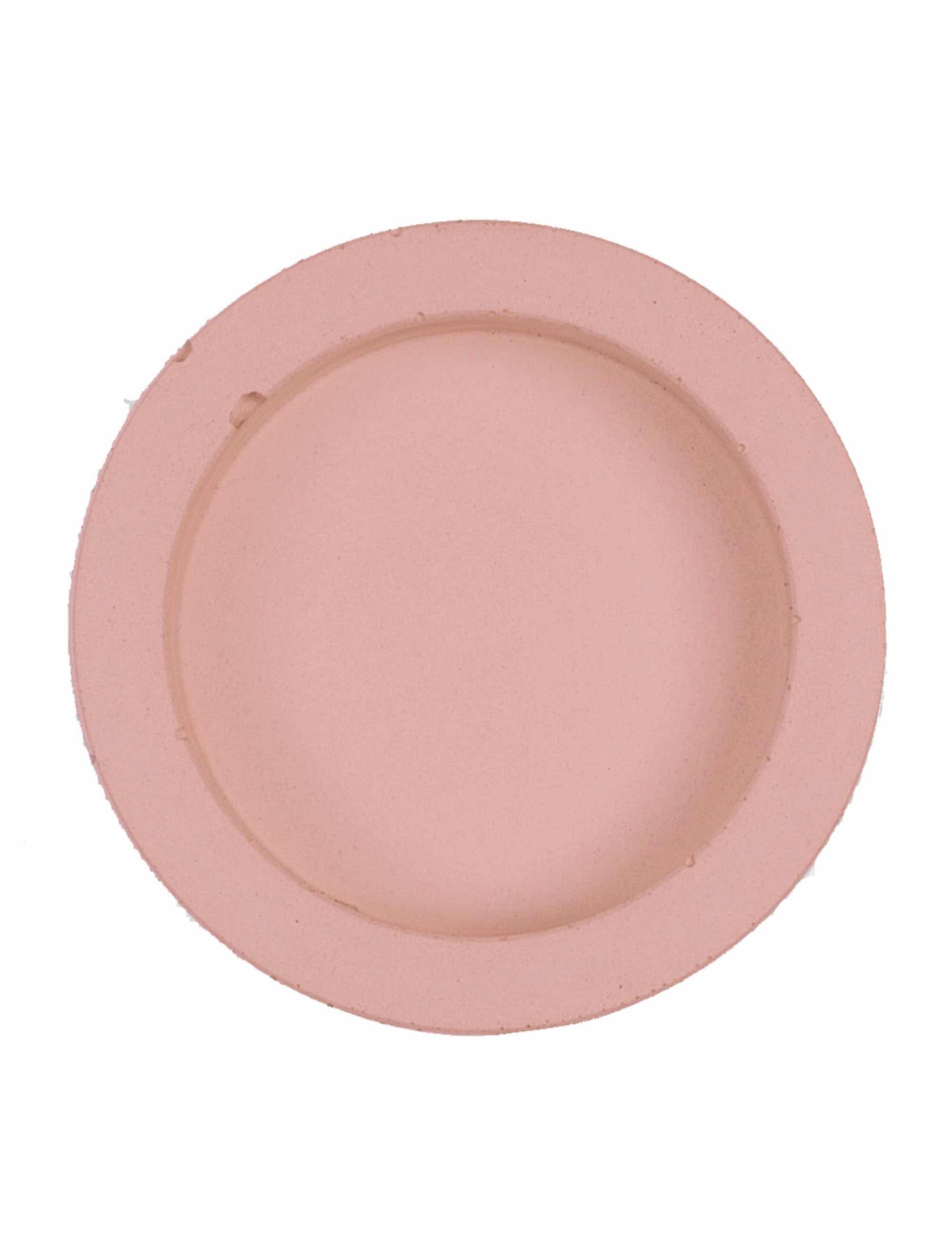 Concrete & Wax Slim Candle - Blush/Lime