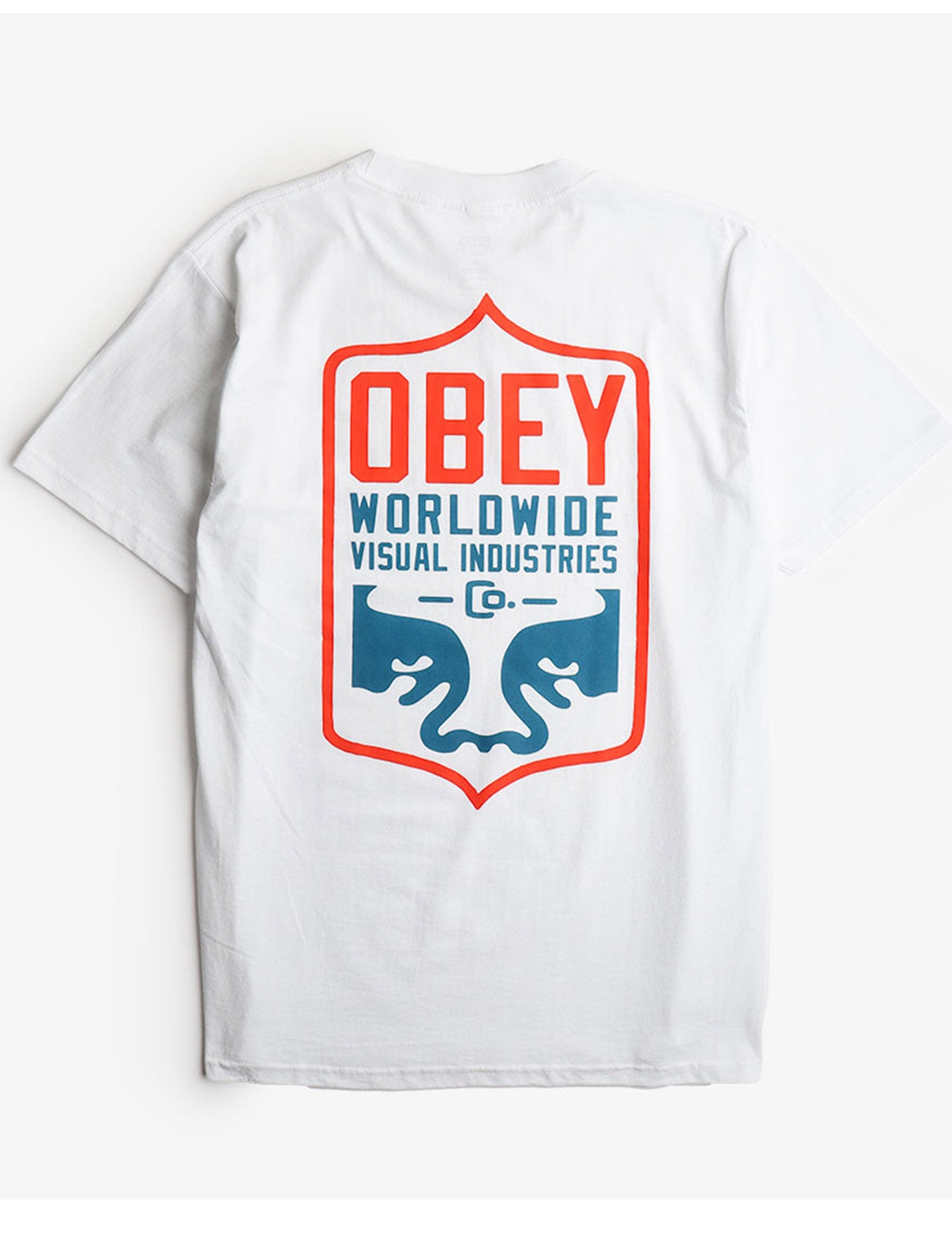 Visual IND. Badge T-Shirt - White