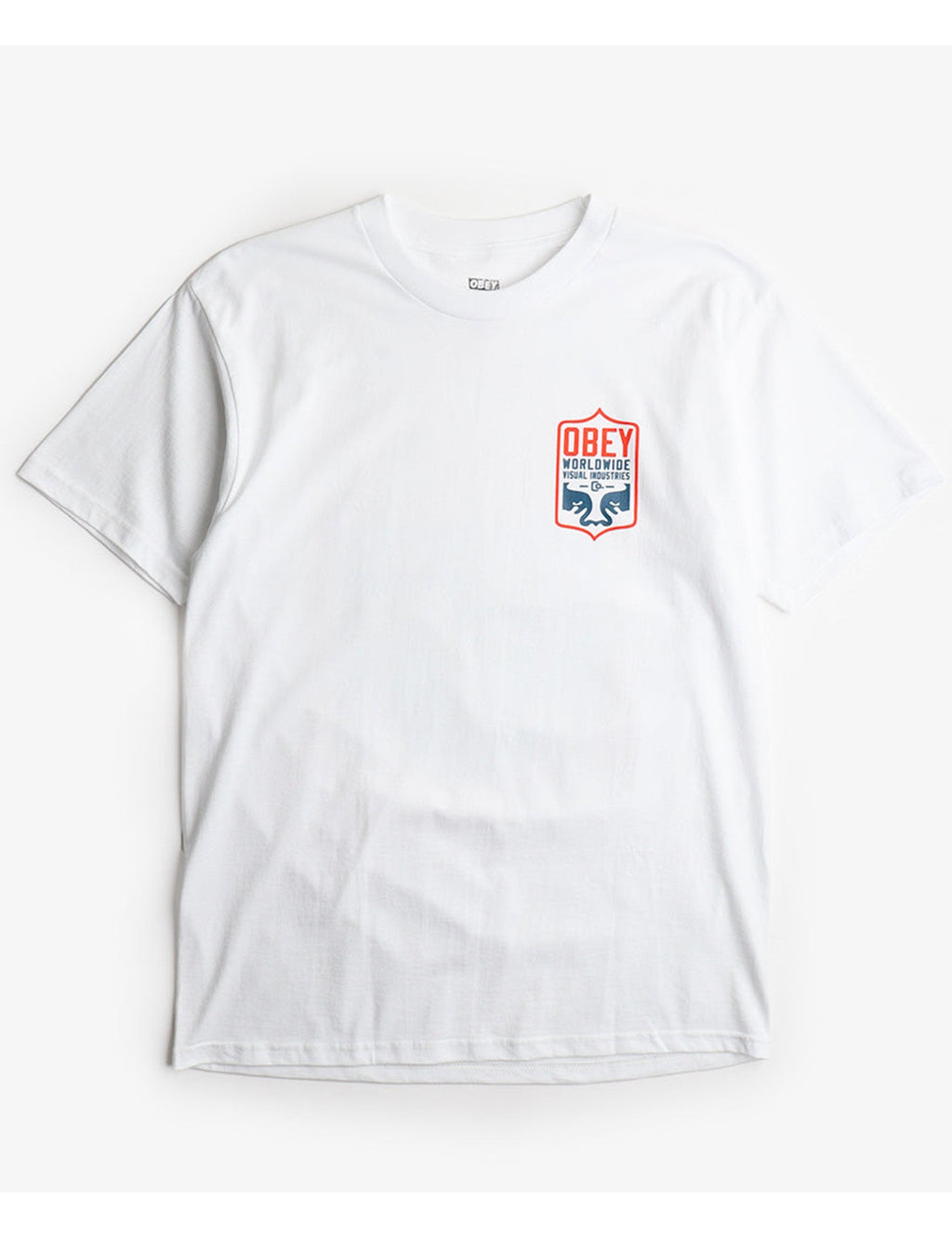 Visual IND. Badge T-Shirt - White
