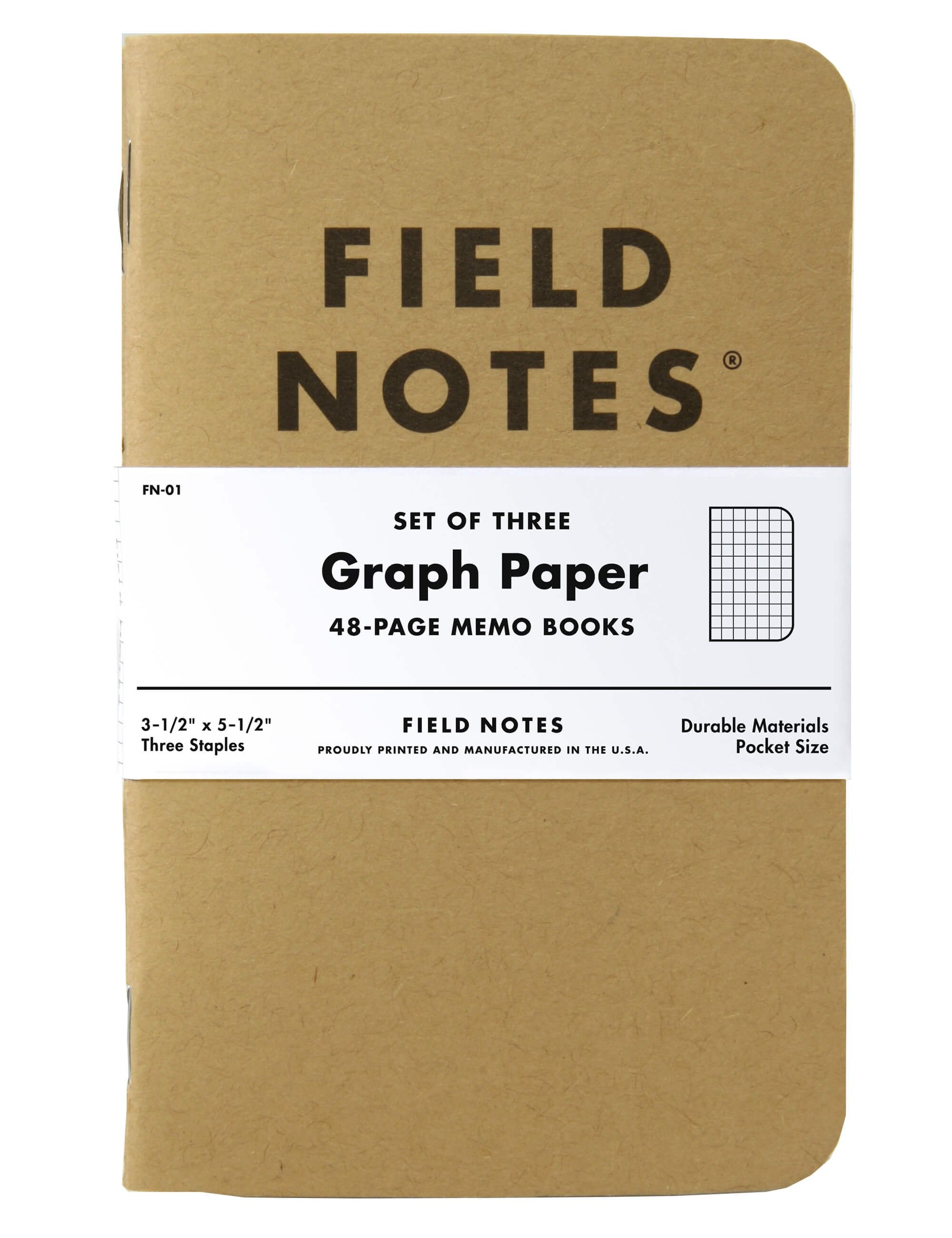 Original Memo Books - Graph Paper