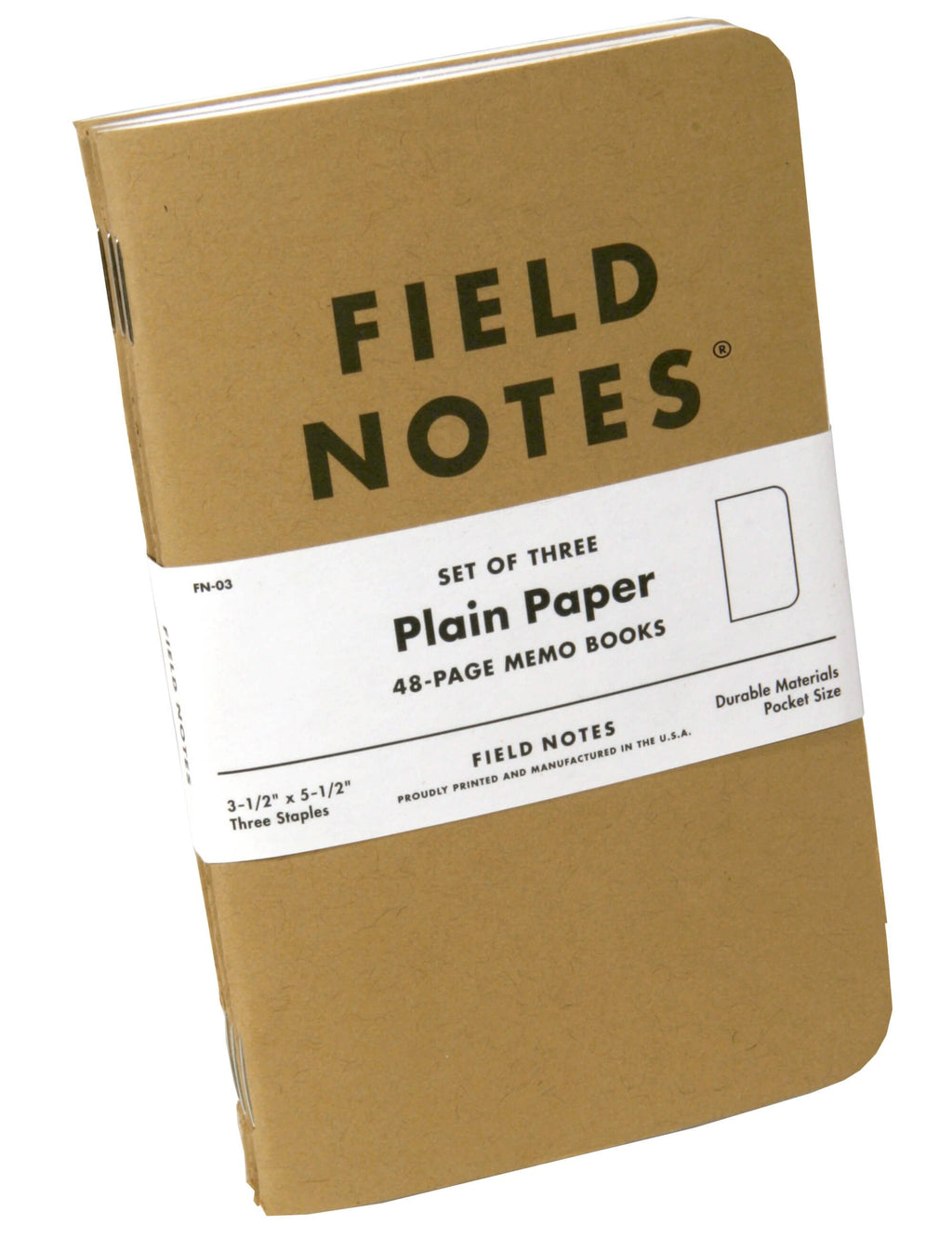 Original Memo Books - Plain Paper