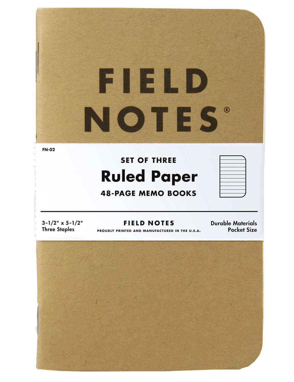 Original Memo Books - Ruled Paper