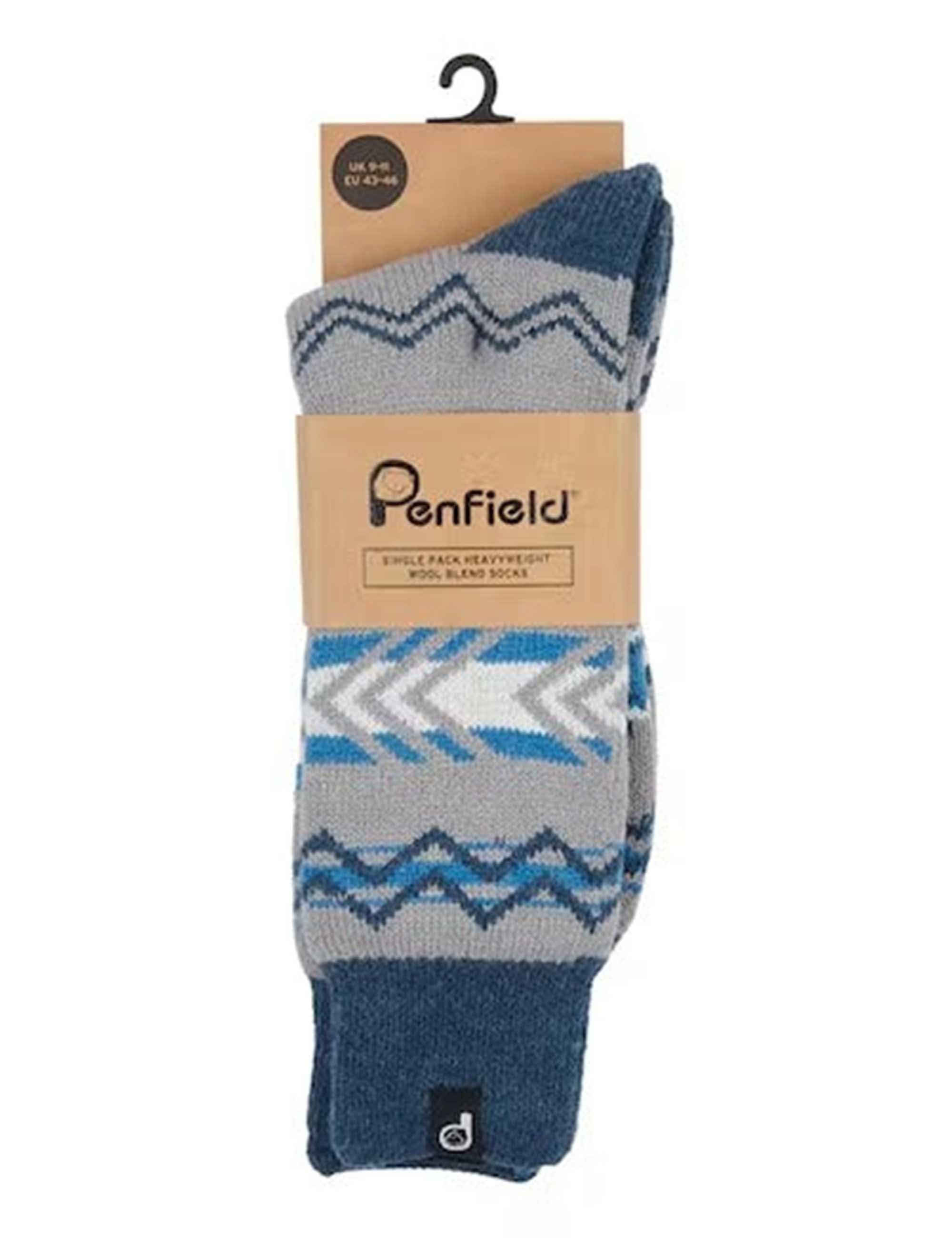 Penfield AOP Socks - Vintage Grey Heather