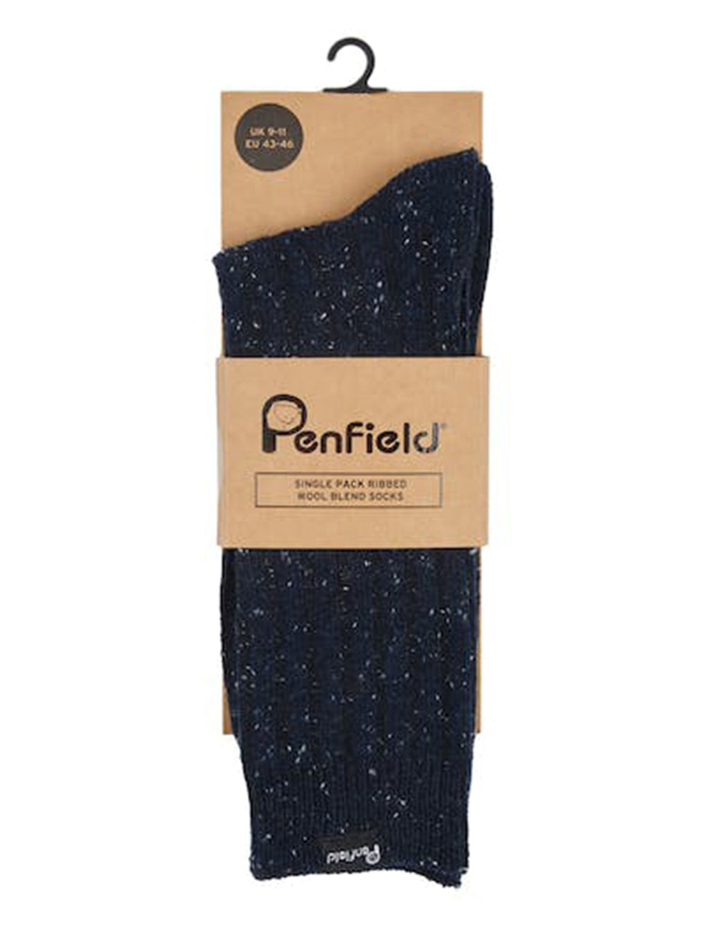 Heavyweight Boot Walking Socks - Navy