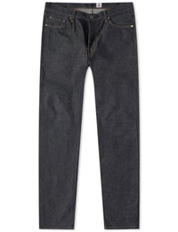 Regular Tapered Rainbow Selvedge Jeans - Blue, Unwashed