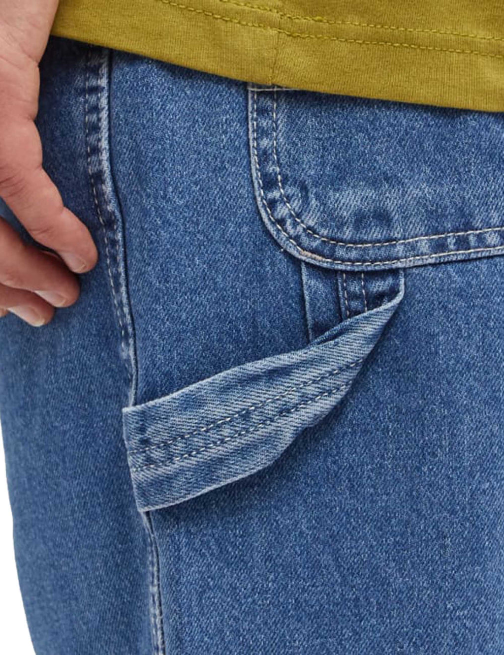 Garyville Carpenter Denim Trousers - Classic Blue