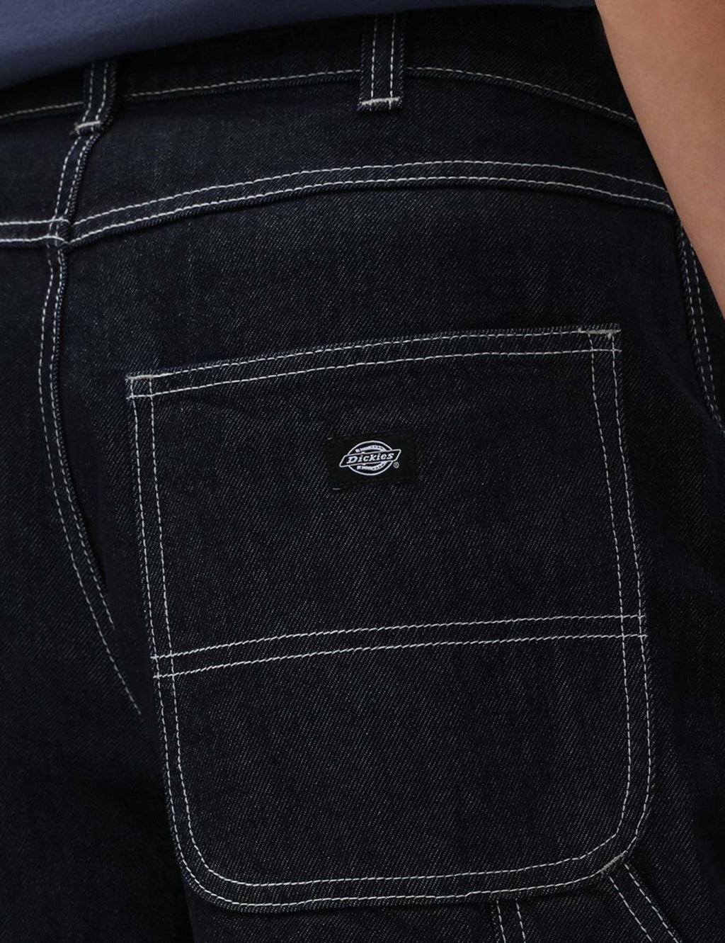 Garyville Carpenter Denim Trousers - Blue Rinsed