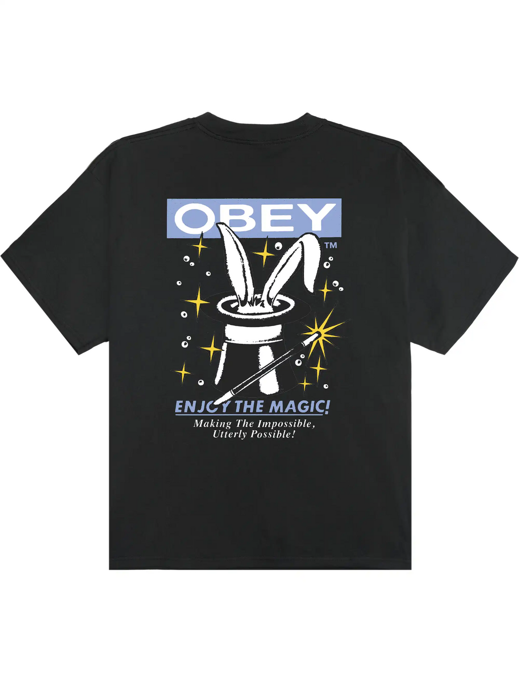 Enjoy The Magic Heavy Box T-Shirt - Vintage Black