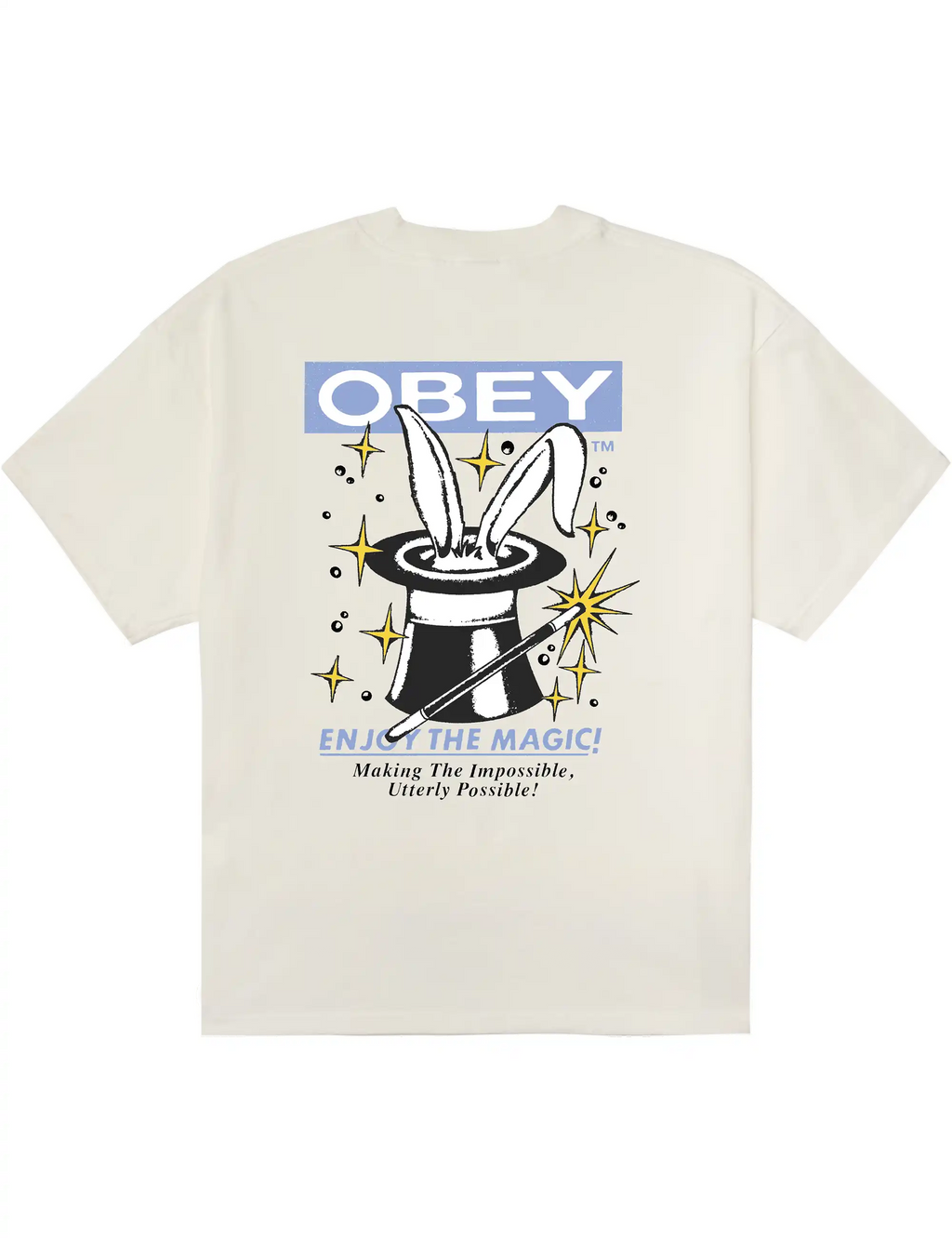 Enjoy The Magic Heavy Box T-Shirt - Vintage White