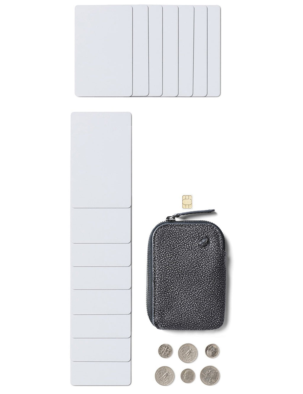 Card Pocket Wallet - Stellar Black