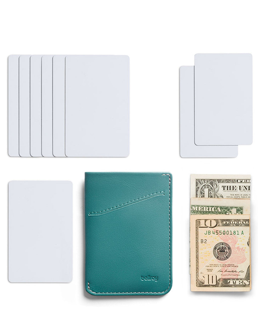 Card Sleeve Wallet (2nd Edition) - Teal