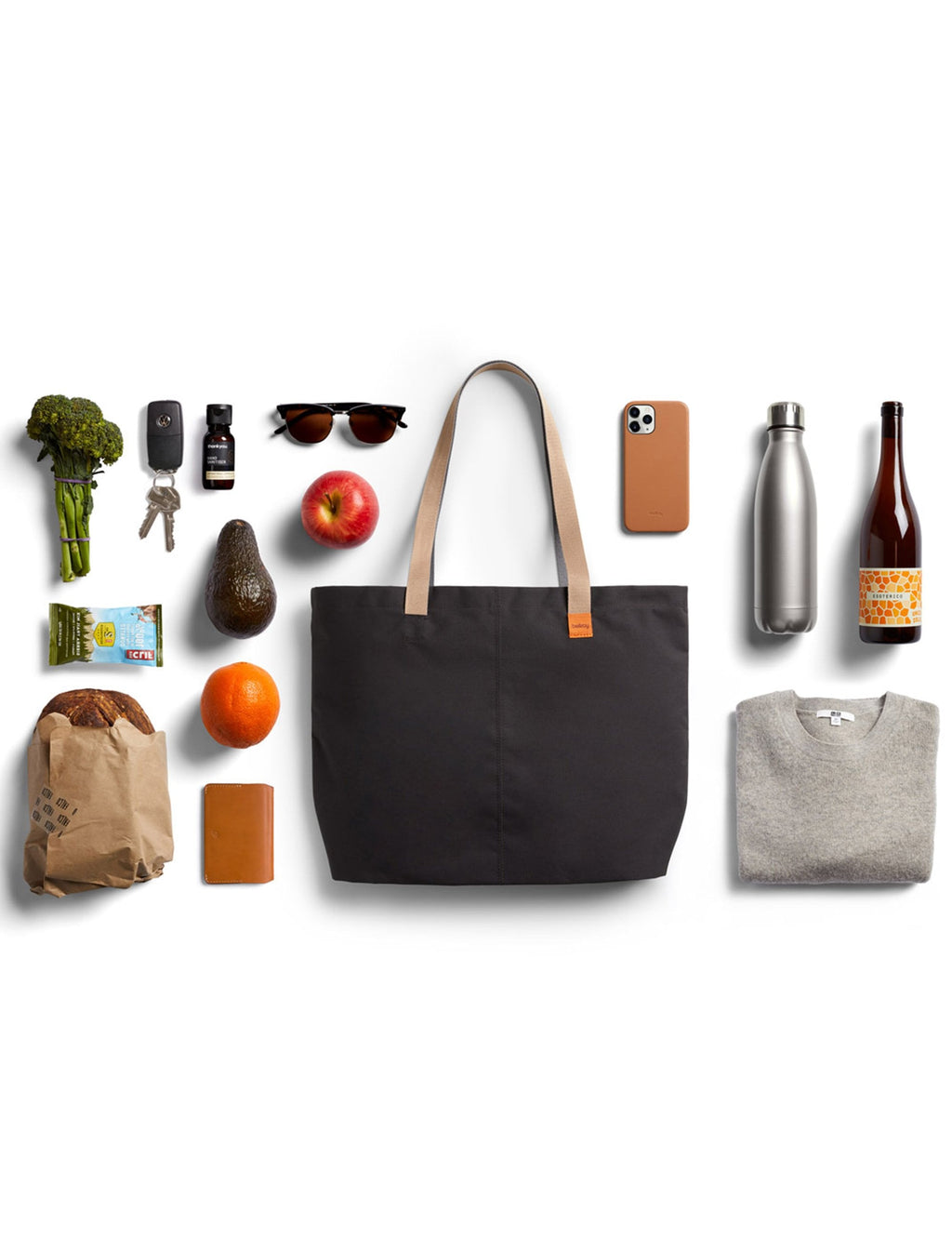 Market 15L Tote Bag - Black