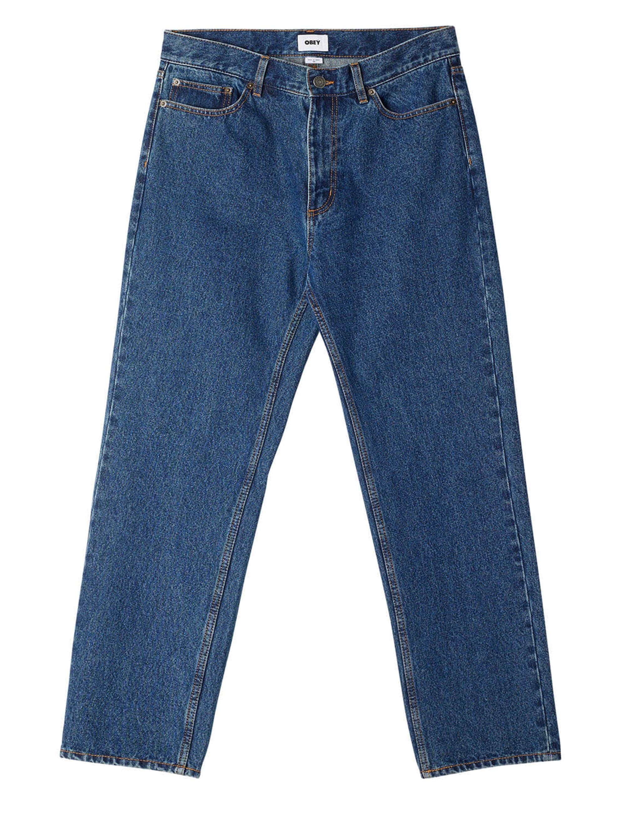 Bender Denim Pant - Stonewash Indigo
