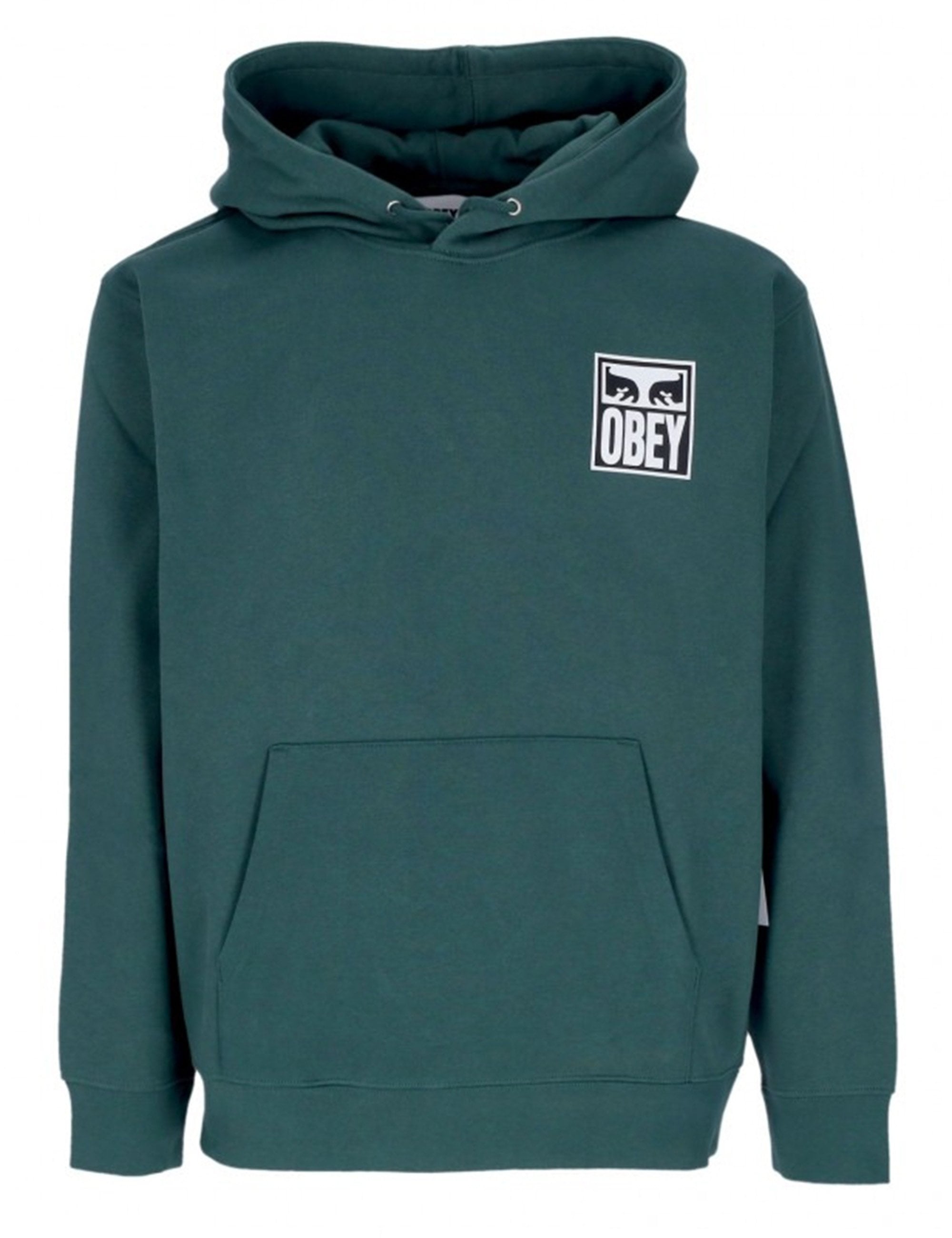 Eyes Icon Hooded Sweat - Dark Cedar