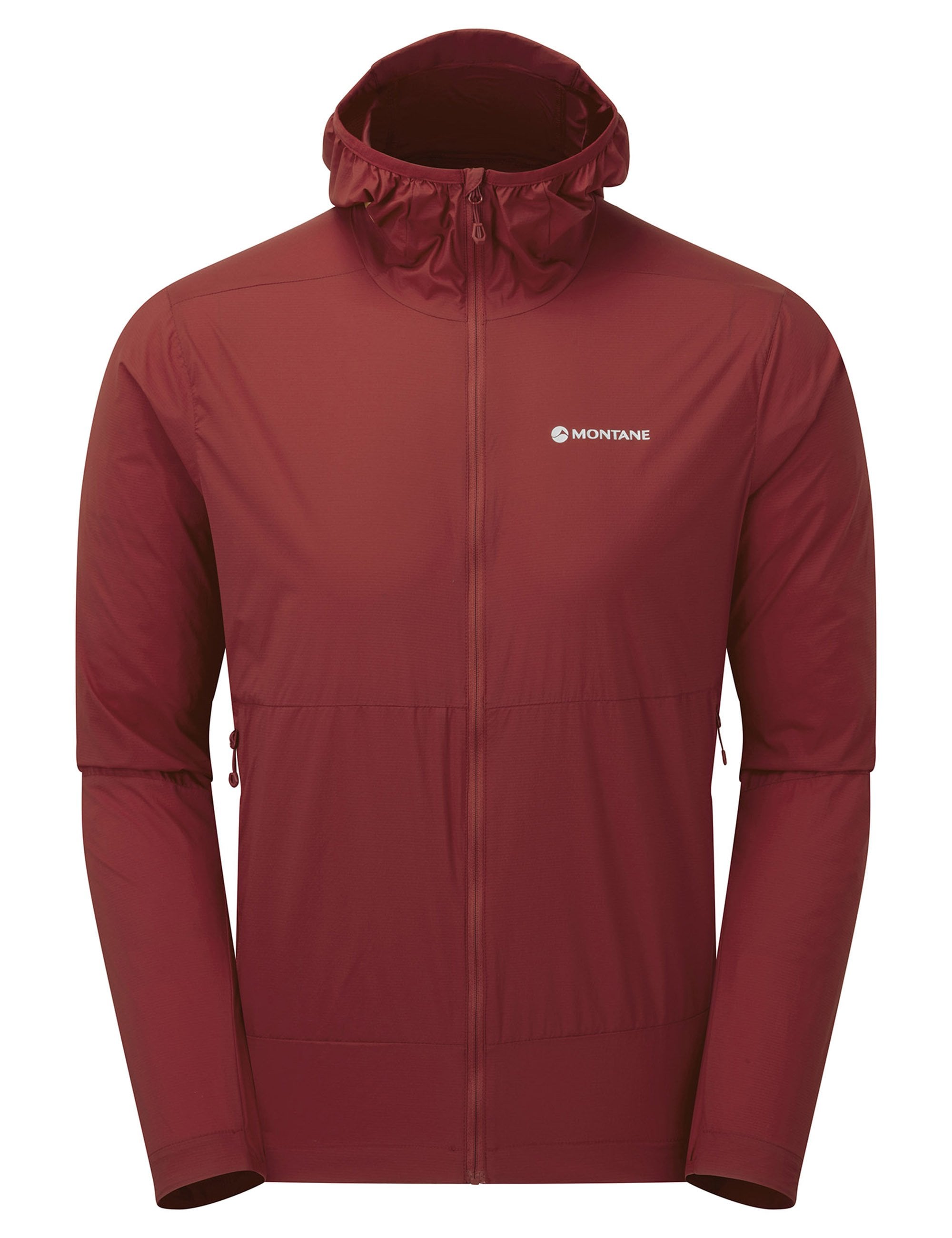 Featherlite Hooded Jacket - Acer Red