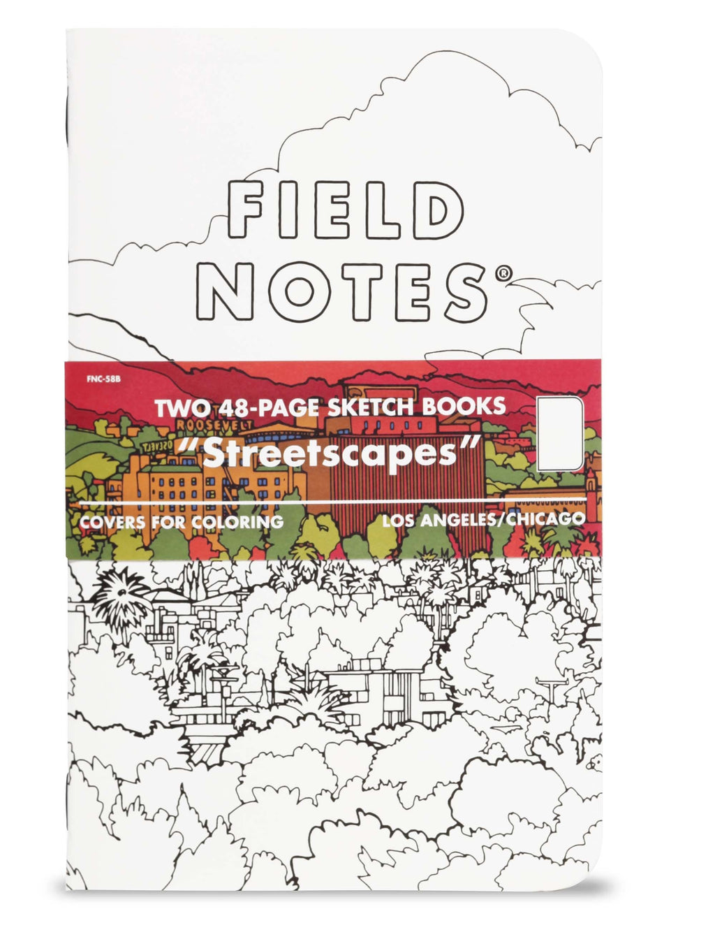 Streetscapes Sketch Book - Los Angeles/Chicago