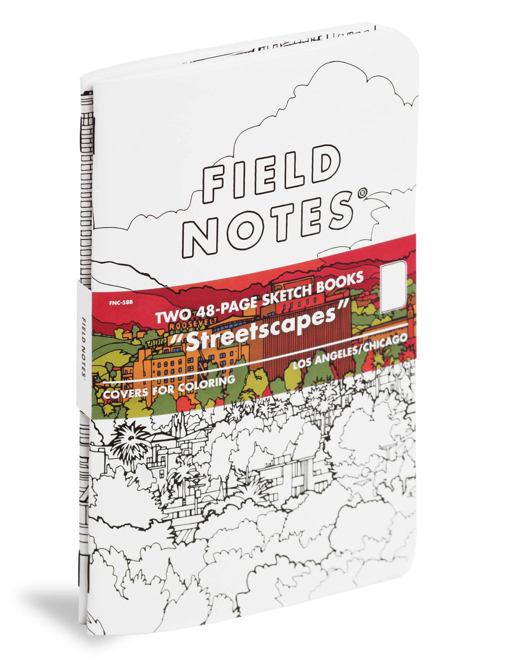 Streetscapes Sketch Book - Los Angeles/Chicago