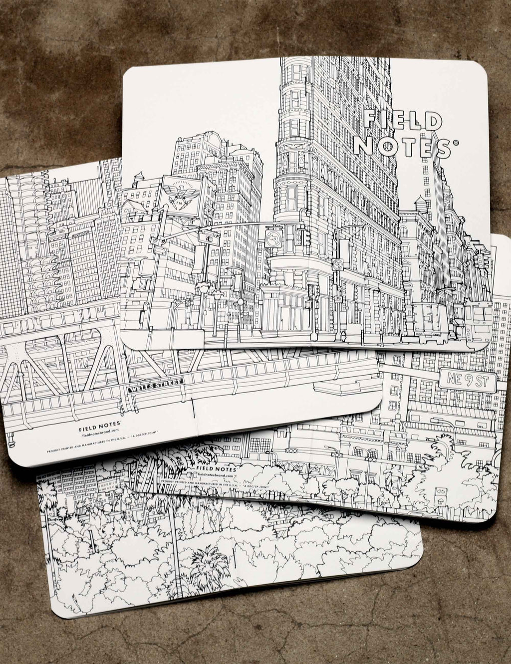 Streetscapes Sketch Book - Los Angeles/Chicago