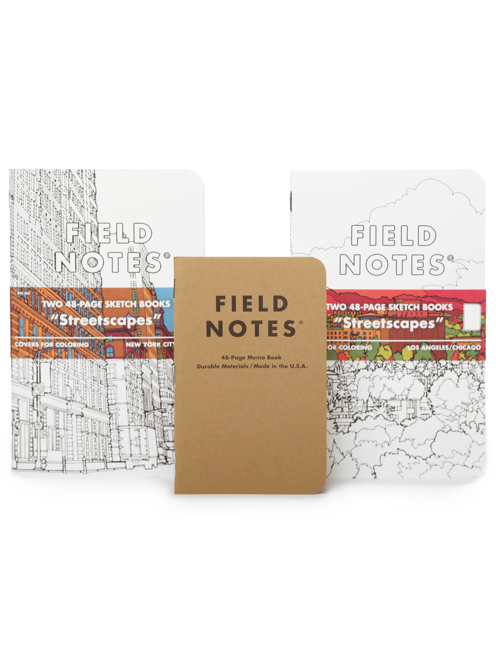 Streetscapes Sketch Book - Los Angeles/Chicago