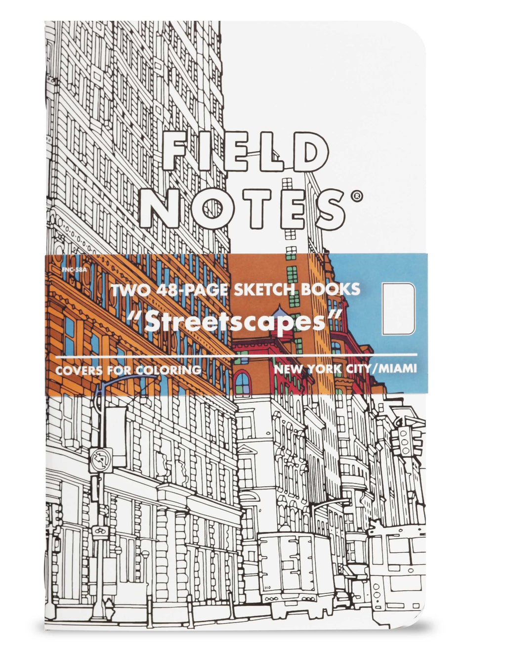 Streetscapes Sketch Book - New York City/Miami