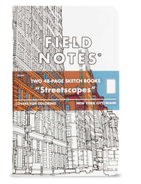 Streetscapes Sketch Book - New York City/Miami