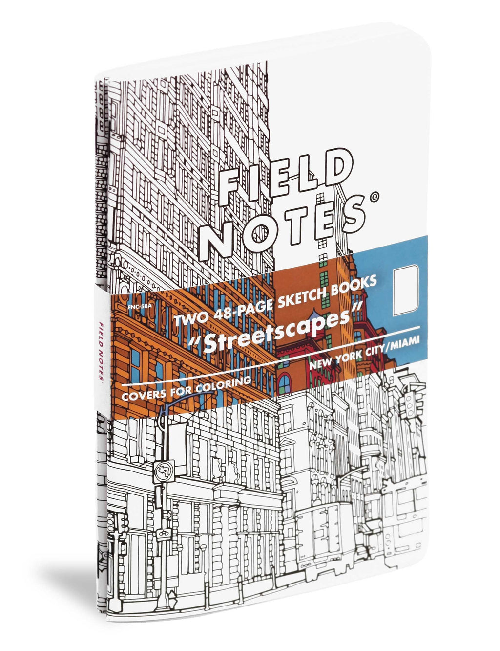 Streetscapes Sketch Book - New York City/Miami