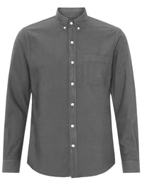 Organic Button Down Shirt - Storm Grey