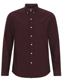 Organic Button Down Shirt - Ox Red