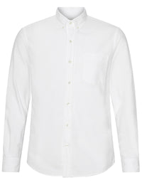 Organic Button Down Shirt - Optical White