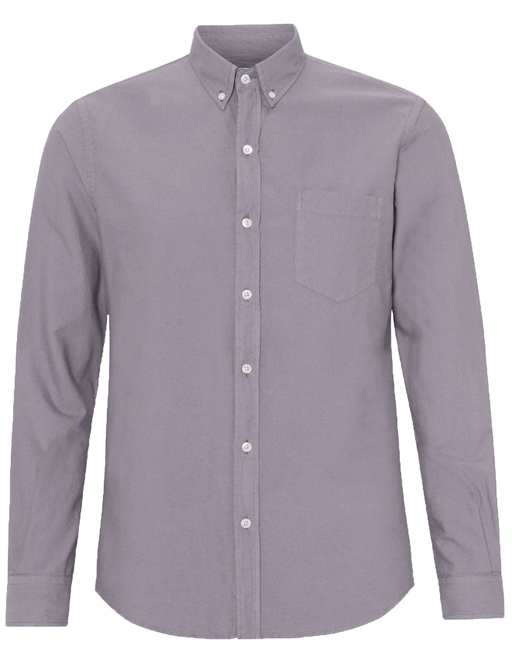 Organic Button Down Shirt - Purple Haze