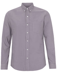 Organic Button Down Shirt - Purple Haze