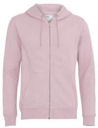 Organic Hooded Jacket - Faded Pink
