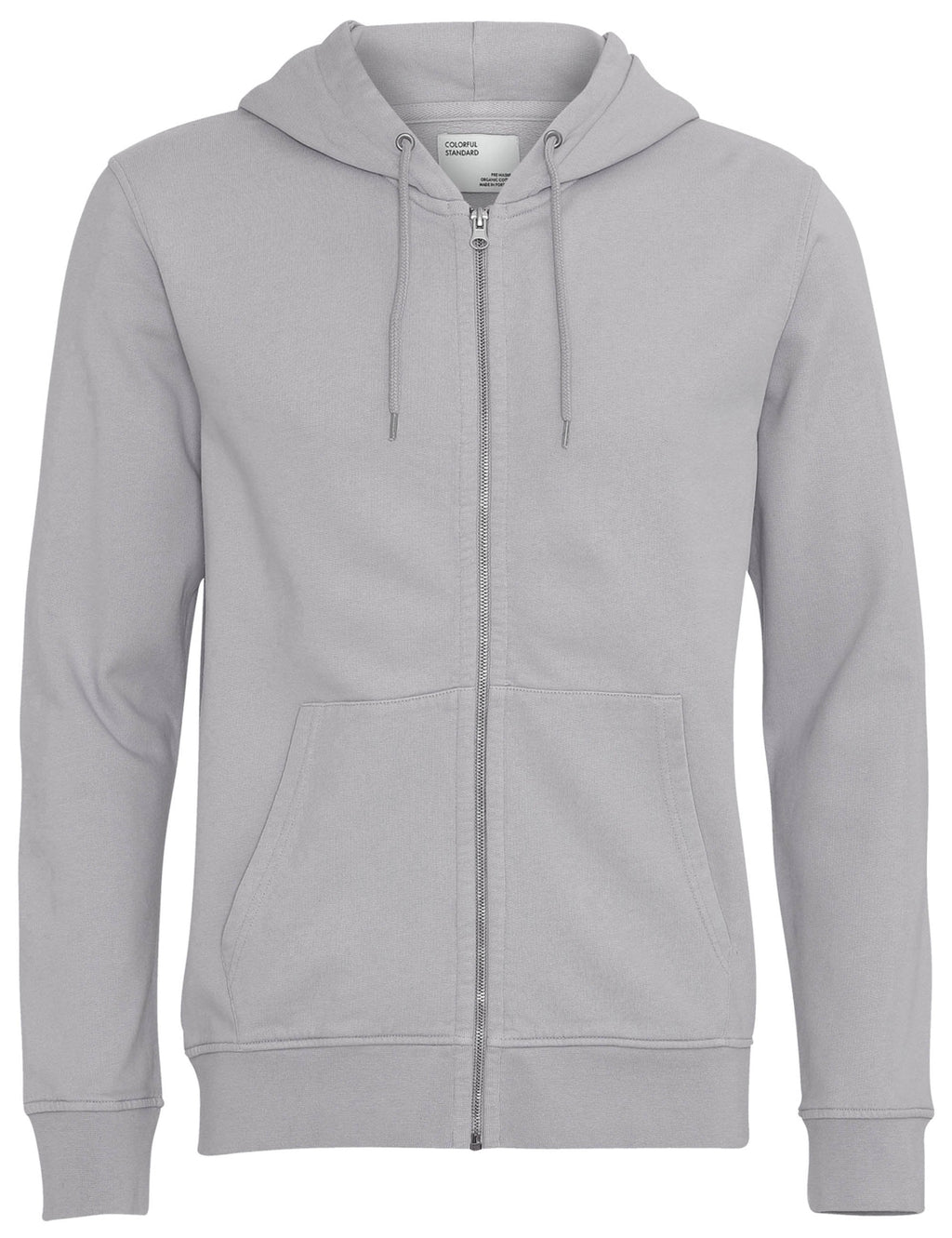Organic Hooded Jacket - Limestone Grey