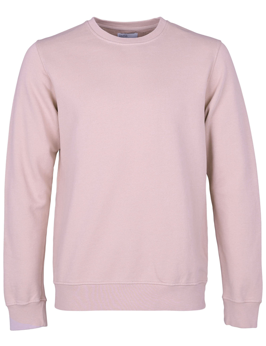 Organic Crew Sweat - Faded Pink