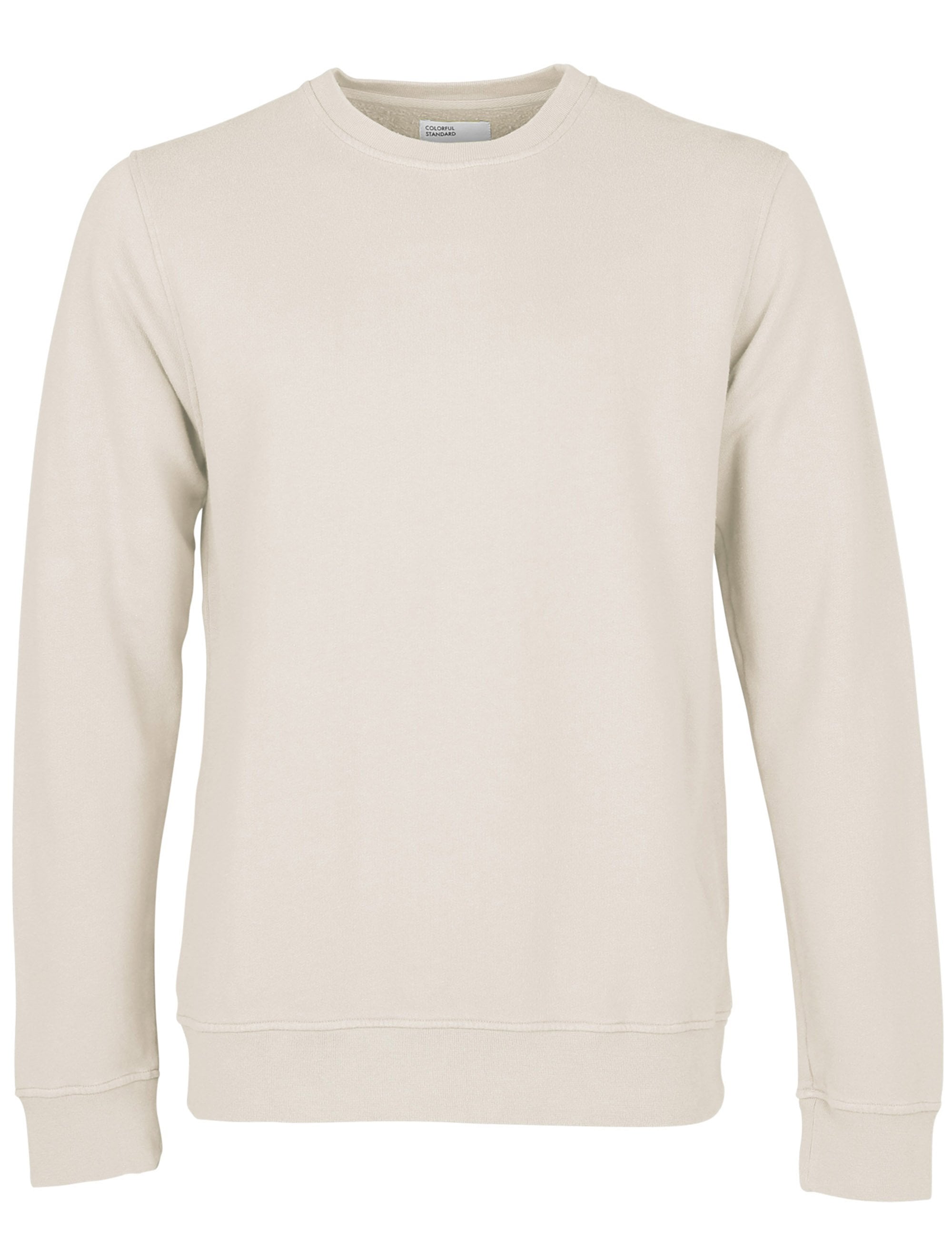 Organic Crew Sweat - Ivory White
