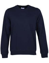 Organic Crew Sweat - Navy Blue