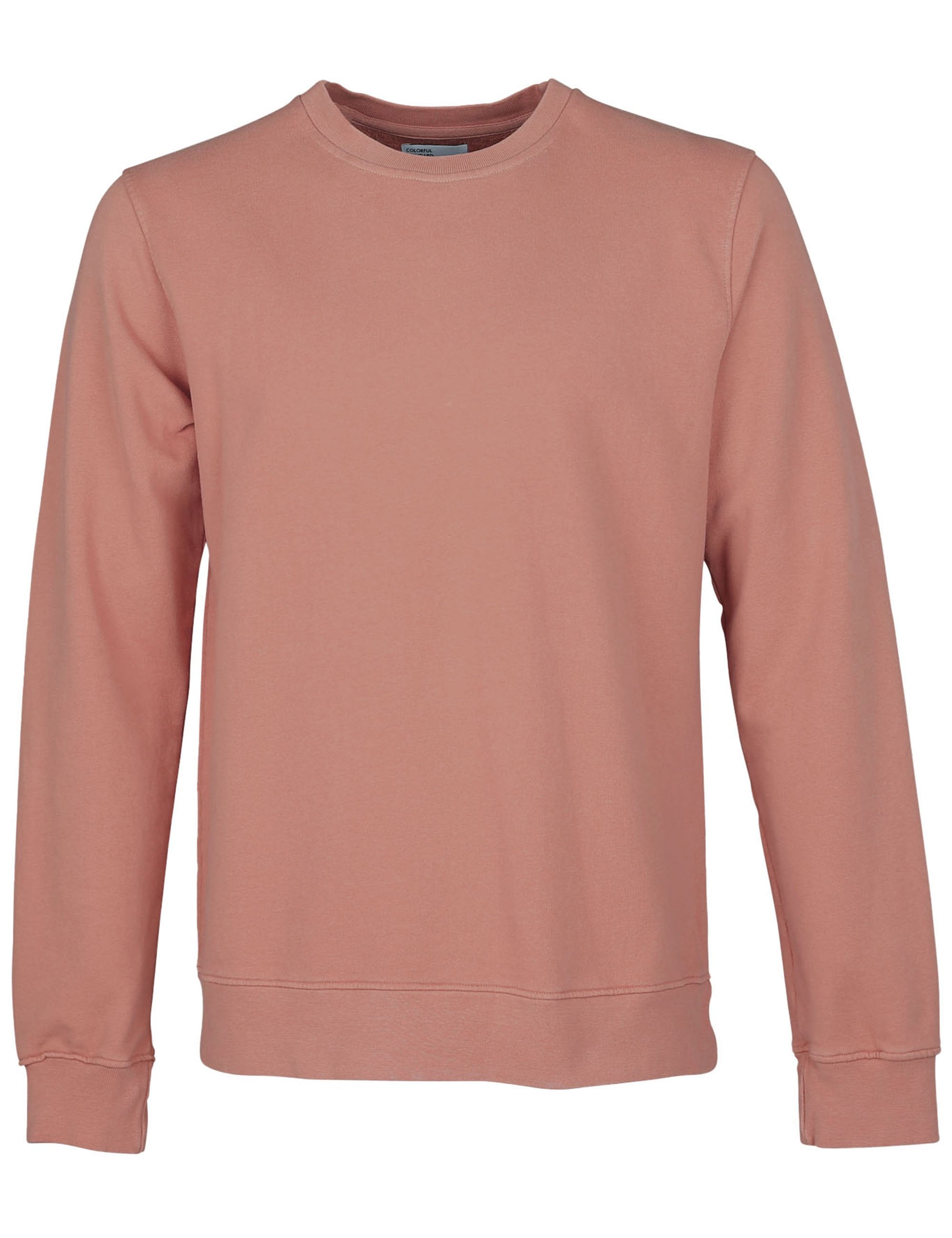 Organic Crew Sweat - Rosewood Mist