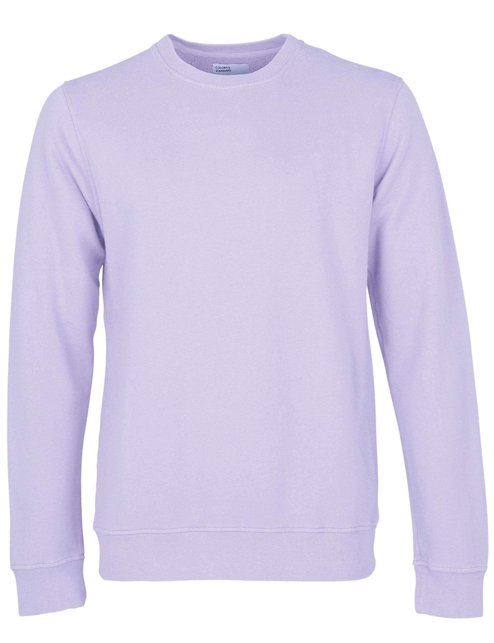 Organic Crew Sweat - Soft Lavender