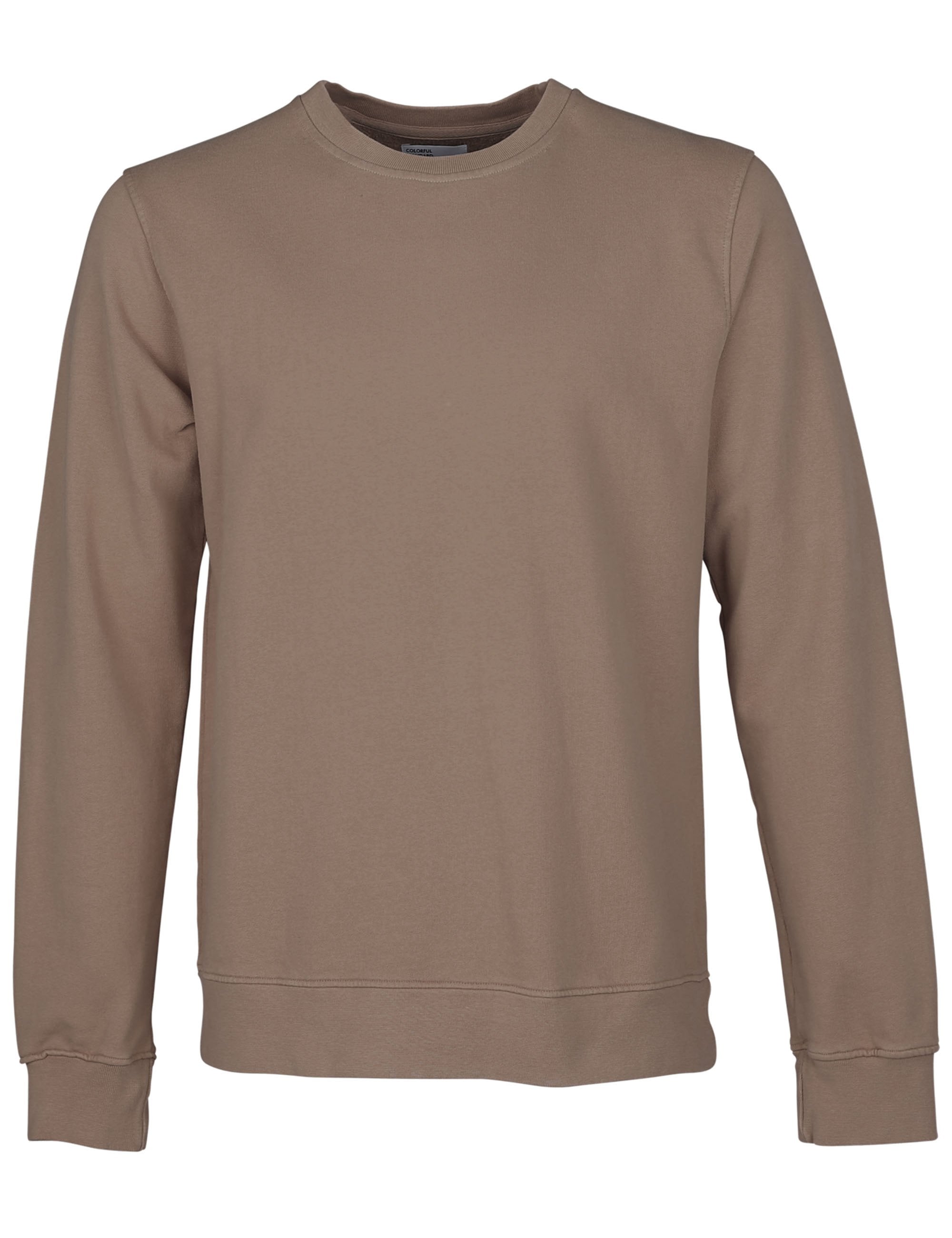 Organic Crew Sweat - Warm Taupe