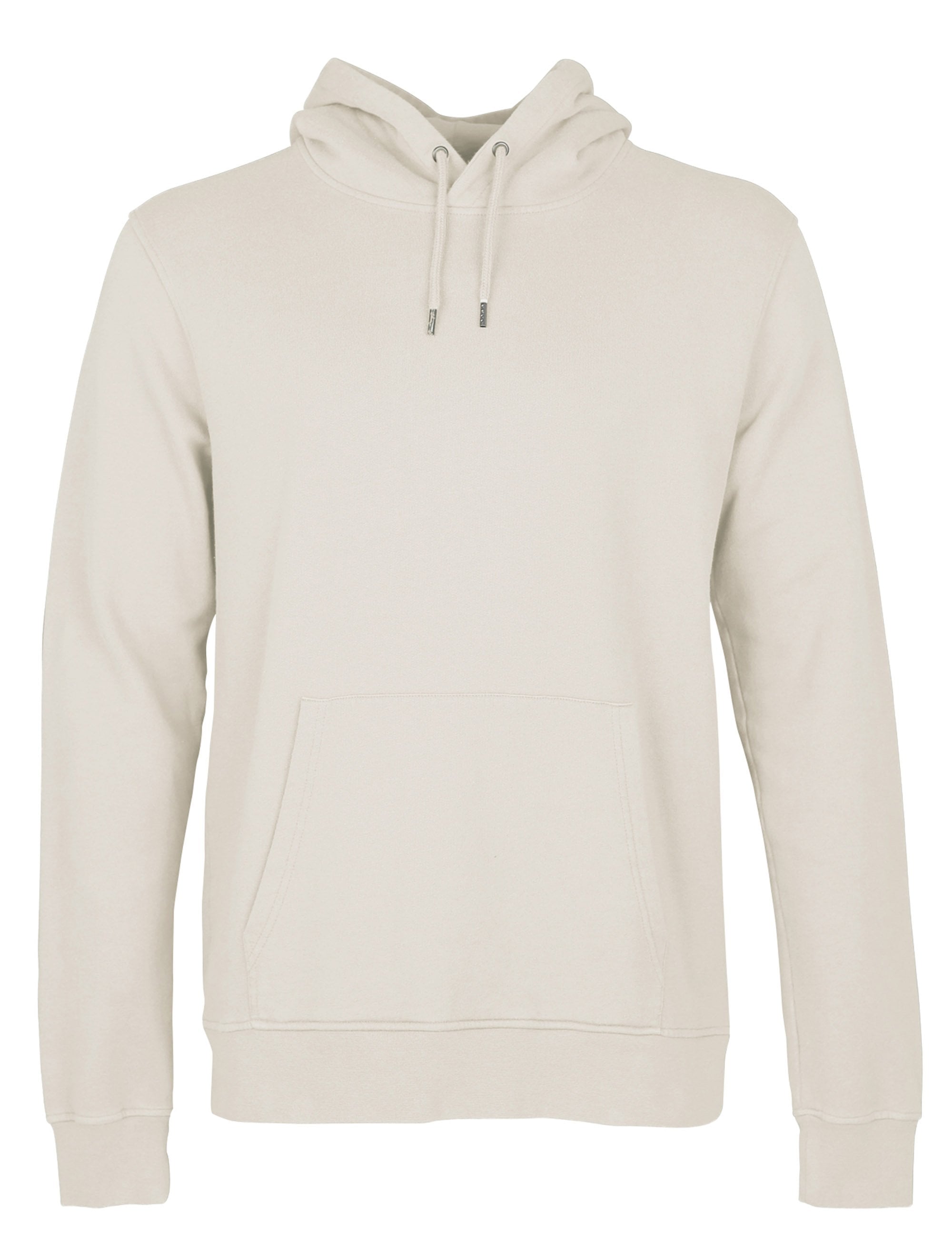 Organic Hooded Sweat - Ivory White