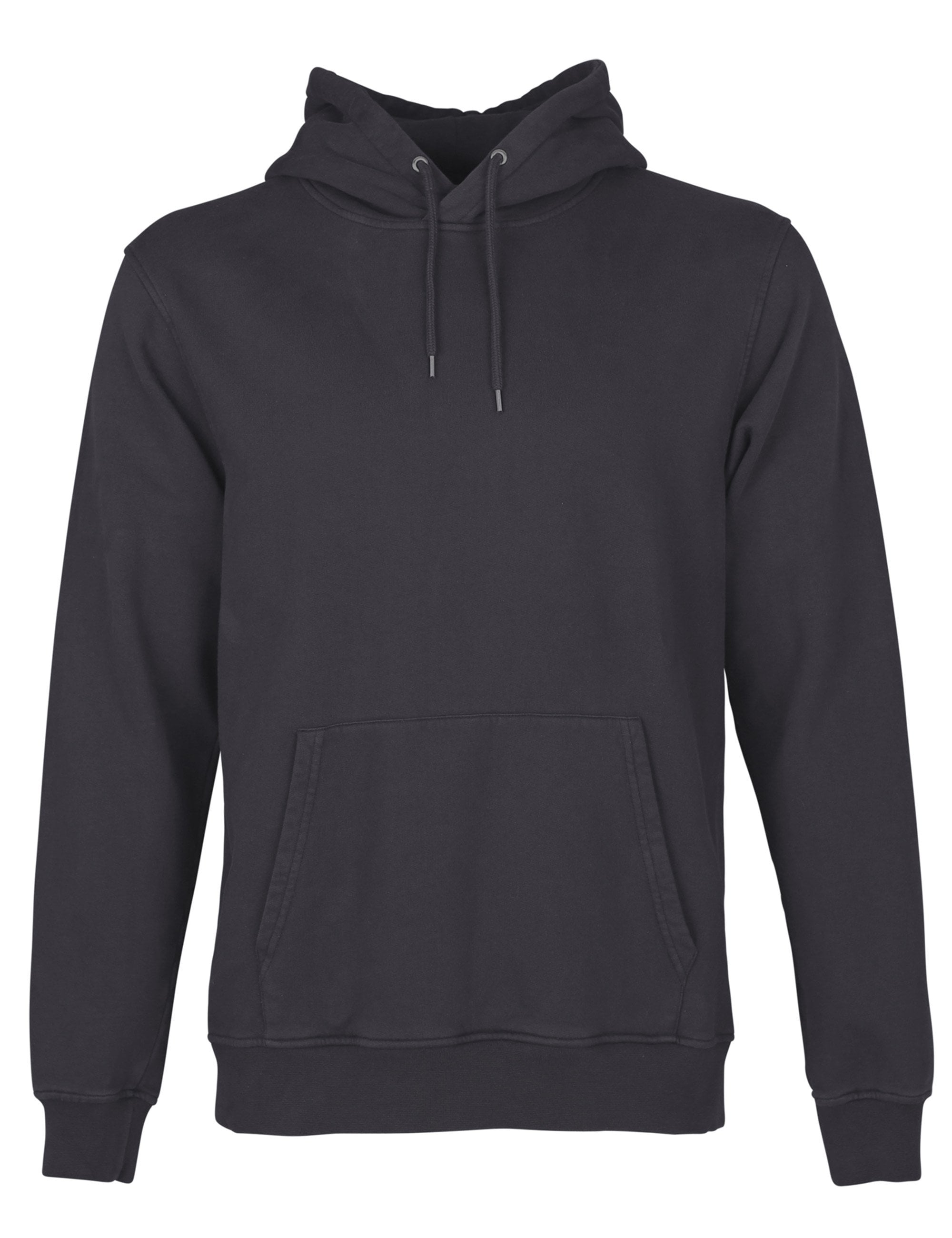 Organic Hooded Sweat - Lava Grey