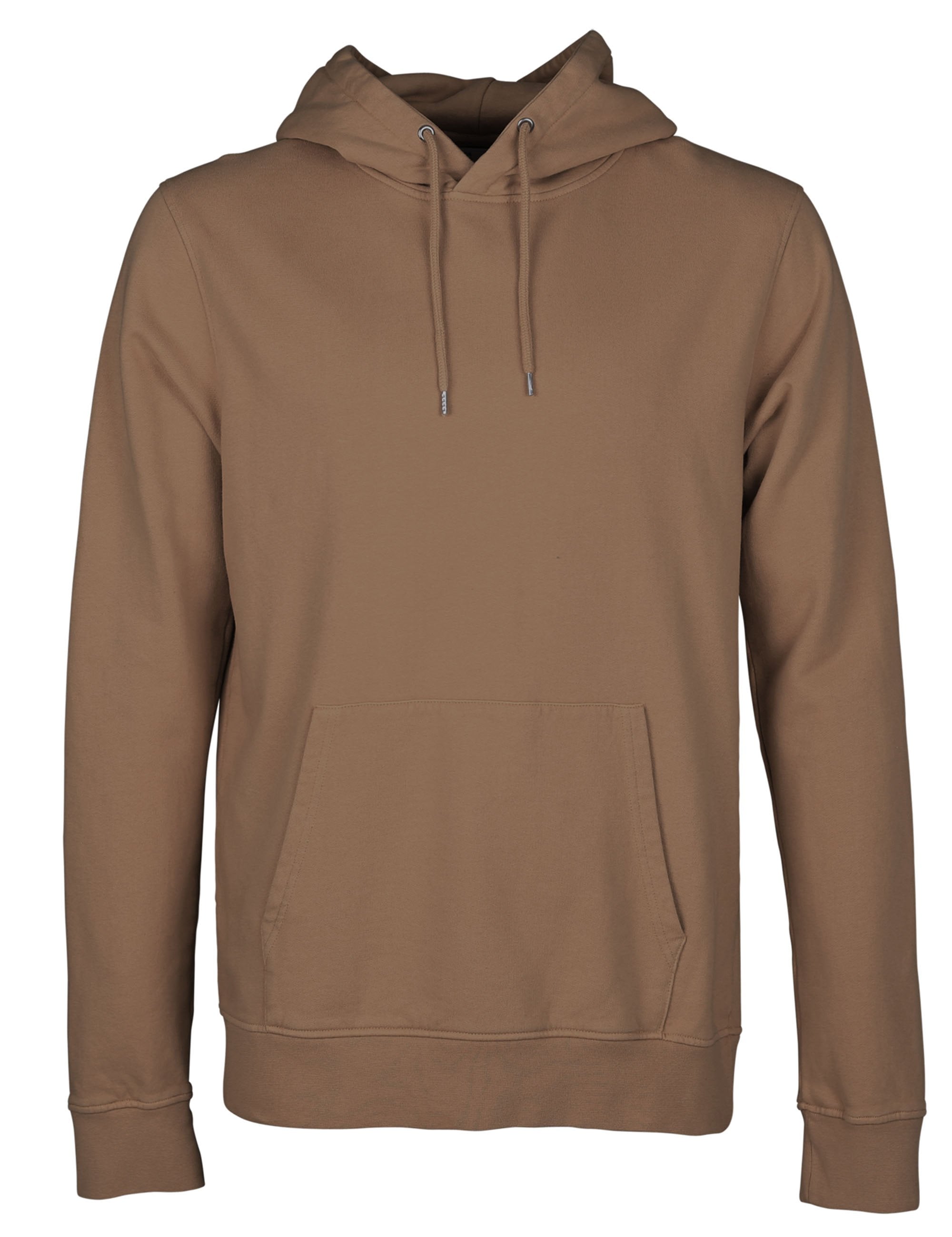 Organic Hooded Sweat - Sahara Camel