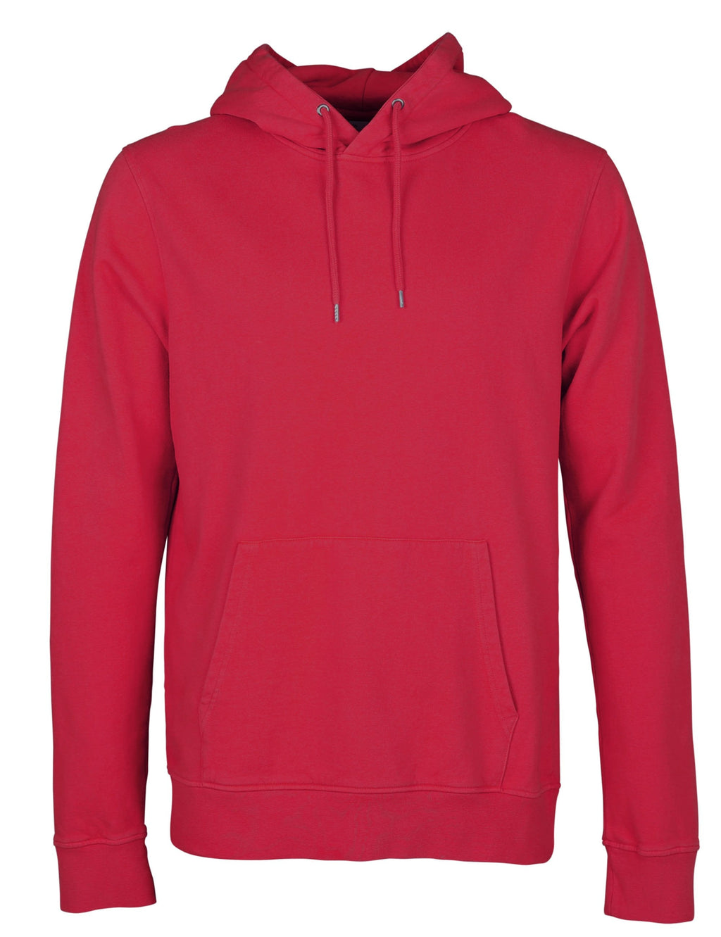 Organic Hooded Sweat - Scarlet Red